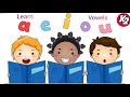 Vowels are five very special letters song for kids from K² creations for kids