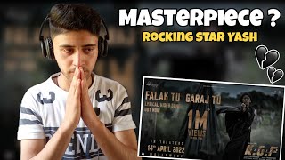 Reaction On Falak Tu Garaj Tu Lyrical (Hindi) | KGF Chapter 2 | Rocking Star Yash | Ravi  | Reaction