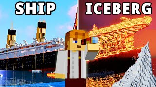 200 Players Simulate the Titanic in Minecraft