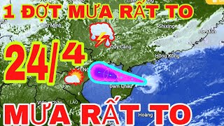 Dự báo thời tiết Hôm nay ngày mai 24.4.2024 | Tin bão mới nhất |#tinapthap #tintuc24hthoitiet