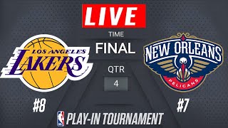 NBA LIVE! Los Angeles Lakers vs New Orleans Pelicans | April 17, 2024 | 2024 NBA Play-In Tournament