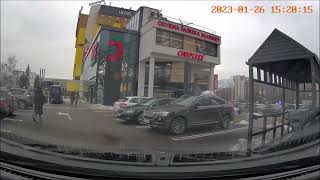 Vožnja: Aneks - Marijin Dvor (Crvena jabuka) #january #2023 #dashcam #onboardcam #visitsarajevo