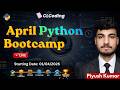 April Python Bootcamp Day 1