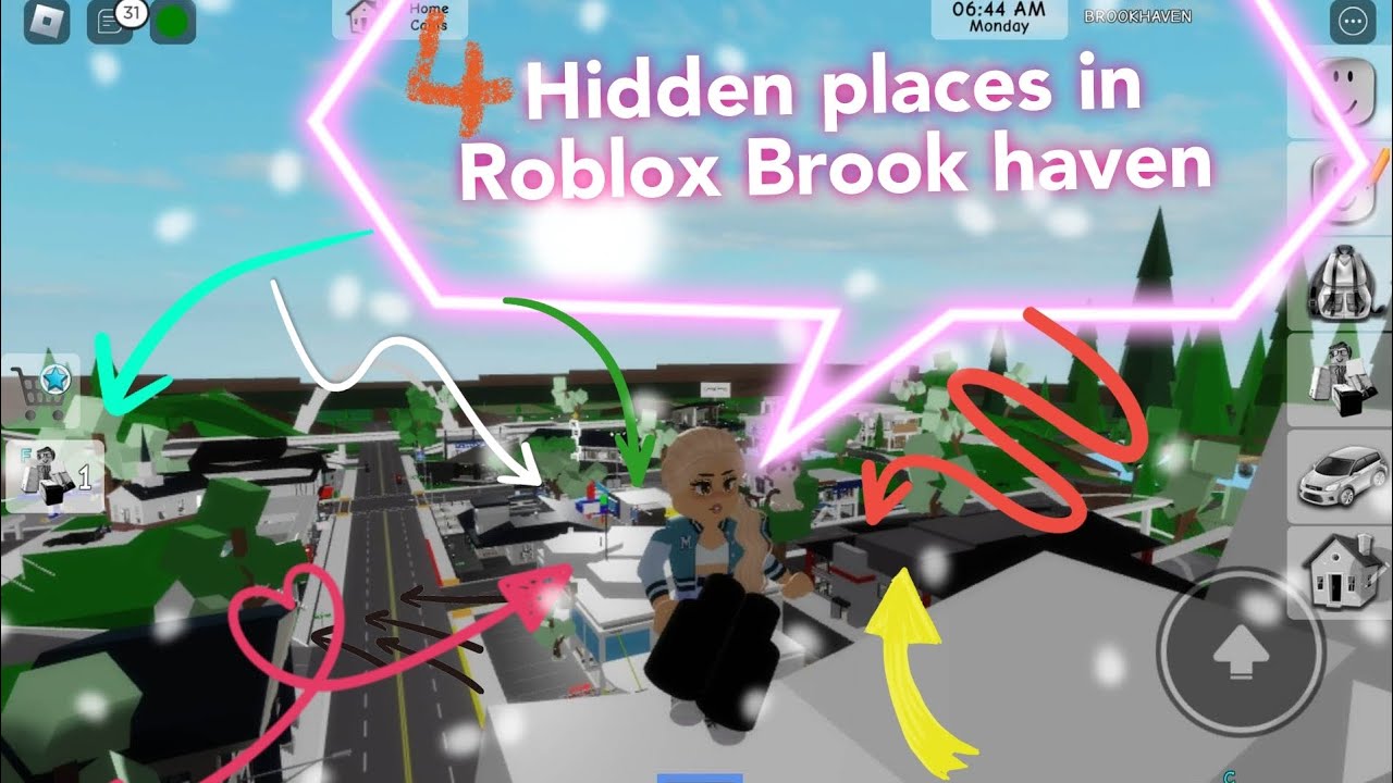 New 4 Secret Places😱😱 In Roblox Brookhaven #roblox #kidsvideo # ...