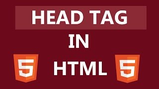 What Is HEAD Tag In HTML?