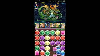 パズドラ〜降臨チャレンジ！【ノーコン】〜 剛戦神 サクヤPT攻略