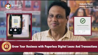 Grow Your Business with Paperless Digital Loans: Video from IndusInd Bank for BSS Loans to Merchants