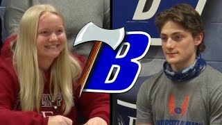 Bemidji's Kimble, Maish Commit to Continuing Athletic Careers at the College Level