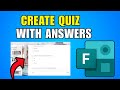 How To Create Quiz With Answers On Microsoft Forms 2026 (Step By Step Guide)