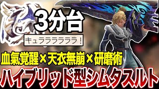 【最新型】血気覚醒と天衣無崩を両方採用した〝ハイブリット型〟シムタスルトが想像以上に使いやすい！回避スタイル、充填スタイル、０距離スタイルを全てこなせる万能装備【MHR:SB】スラッシュアックス