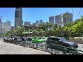 street tour of ortigas center pasig city featuring the iconic avenues and the podium mall【4k】