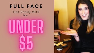 Full Face from Dollar General...😱$5 and under GRWM