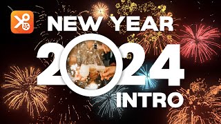 How to Make a New Year 2024 Video Intro in YouCut?🎆🎉 | Instagram Trending  Video Editing Tutorial |