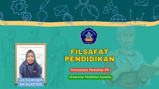 Filsafat Pendidikan_UTS FILSAFAT PENDIDIKAN 2024