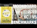 All Moonboard 2019 - 6C / V5 Benchmarks