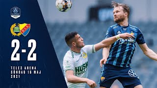 MATCHSVEP | Hammarby — Djurgården 2-2 | Allsvenskan 2021