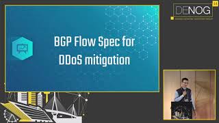 DENOG14 BGP Flow Spec for DDoS mitigation: practical aspects