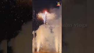 Vadakkanthara || Palakkad || temple festival || Valiyavilakku Vela || Kambavedikkettu || fire works