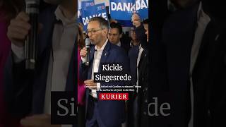 Herbert Kickl ist bei der FPÖ-Wahlparty in der Stiegl-Ambulanz angekommen. #nrw2024 #nationalrat