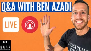 🔴 [LIVE] Question & Answer With Ben Azadi | Ask Your Keto & Fasting Questions!