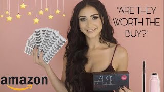 🌟AMAZON ELIACE 50 PAIRS OF FALSE LASHES UNDER $20 REVIEW!