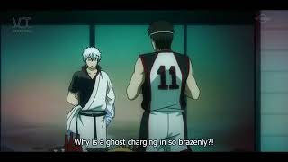 Gintama: Kuroko no Basket Parody Scene Subbed