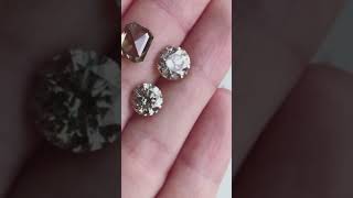 2.06ct, 1.63ct, 2.14ct diamonds by Anueva Jewelry