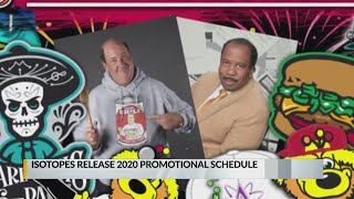 Isotopes release 2020 promotional schedule