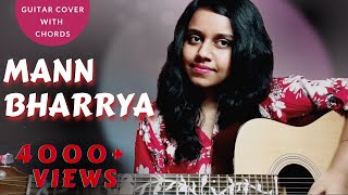 Mann Bharrya 2.0 - Female Cover With Lyrics, Strumming Pattern & Chords | B Praak | Shershaah
