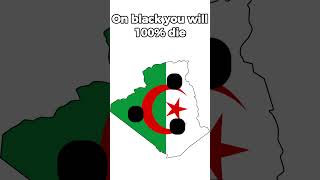 I put nukes on the map of Algeria #geography #flags #entertainment #countries #country