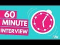 How to Conduct a Brilliant Interview in 60 Minutes or Less