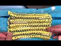 how to use a double ended afghan hook