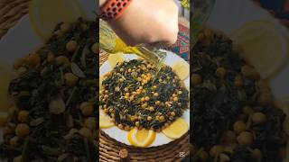 Mediterranean Vegan Mallow with Olive Oil, Lemon, and Garlic (Khoubiza) خبيزة بالزيت والليمون والثوم