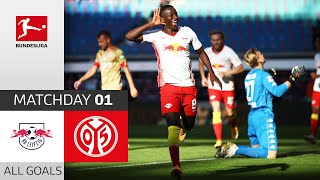 RB Leipzig - 1. FSV Mainz 05 3-1 | All Goals | Matchday 1 – Bundesliga 2020/21