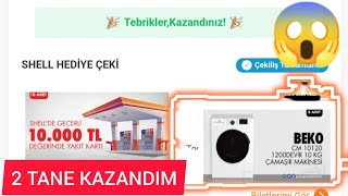 Trendyol Şanslı Cekiliş - Beko Çamaşır Makinesi Kazandım - Daha önce Yine Kazanmıştım😍😱