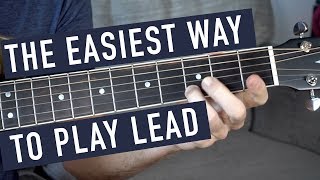 The Easiest Way to Start Playing Lead on Guitar