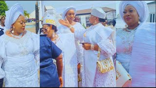 See The Beautiful Princesses And Queens At Ooni Of Ife's Palace In Aje Festival