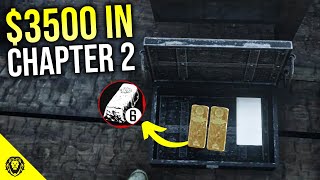 6 GOLD BARS Location Early Red Dead Redemption 2 ( NO MAP )
