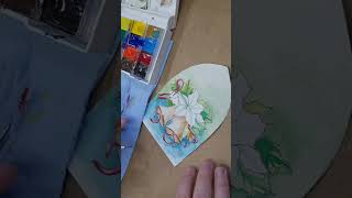 Creating a Giftable Watercolor Composition