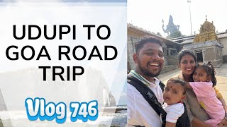 Udupi to Goa Road Trip - #746thVlog #spherediaries #Goa #personalvlog #746thVlogSD