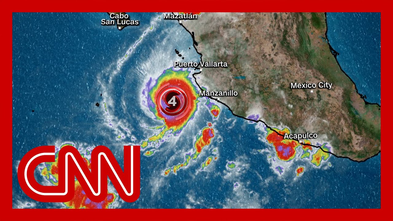 See Forecast For New, Massive Hurricane In Pacific Ocean - YouTube