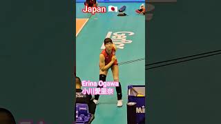 小川愛里奈 Erina Ogawa Japanese Middle Blocker 2023