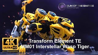 [SimplyTransform 13] Transform Element TE MM01 Wasp Tiger | T- Beast Bumblebee (Robo to Beast)