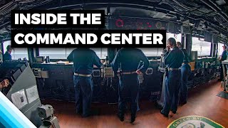 How a U.S. Aircraft Carrier’s Command Center Works