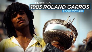 Celebrating Yannick Noah's 40th Anniversary 1983 Roland Garros Win | Unstrung