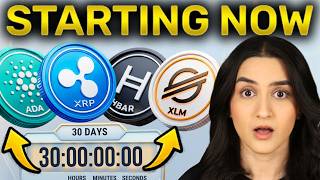 URGENT: EVERYTHING Changes For XRP, HBAR, XLM, ADA Holders On This Date