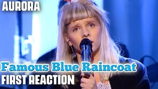 Musician/Producer Reacts to Famous Blue Raincoat (Cover) by Aurora