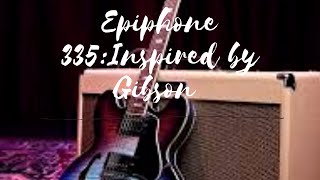 Epiphone 335: Inspired by Gibson in Blueberry Burst 🔥🔥🔥🔥