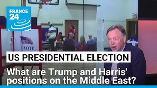 War in the Middle East: what are Kamala Harris and Donald Trump's positions? • FRANCE 24 English