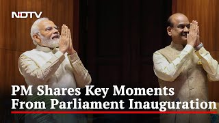 "A Milestone": PM Modi Shares Key Moments From New Parliament's Grand Inauguration